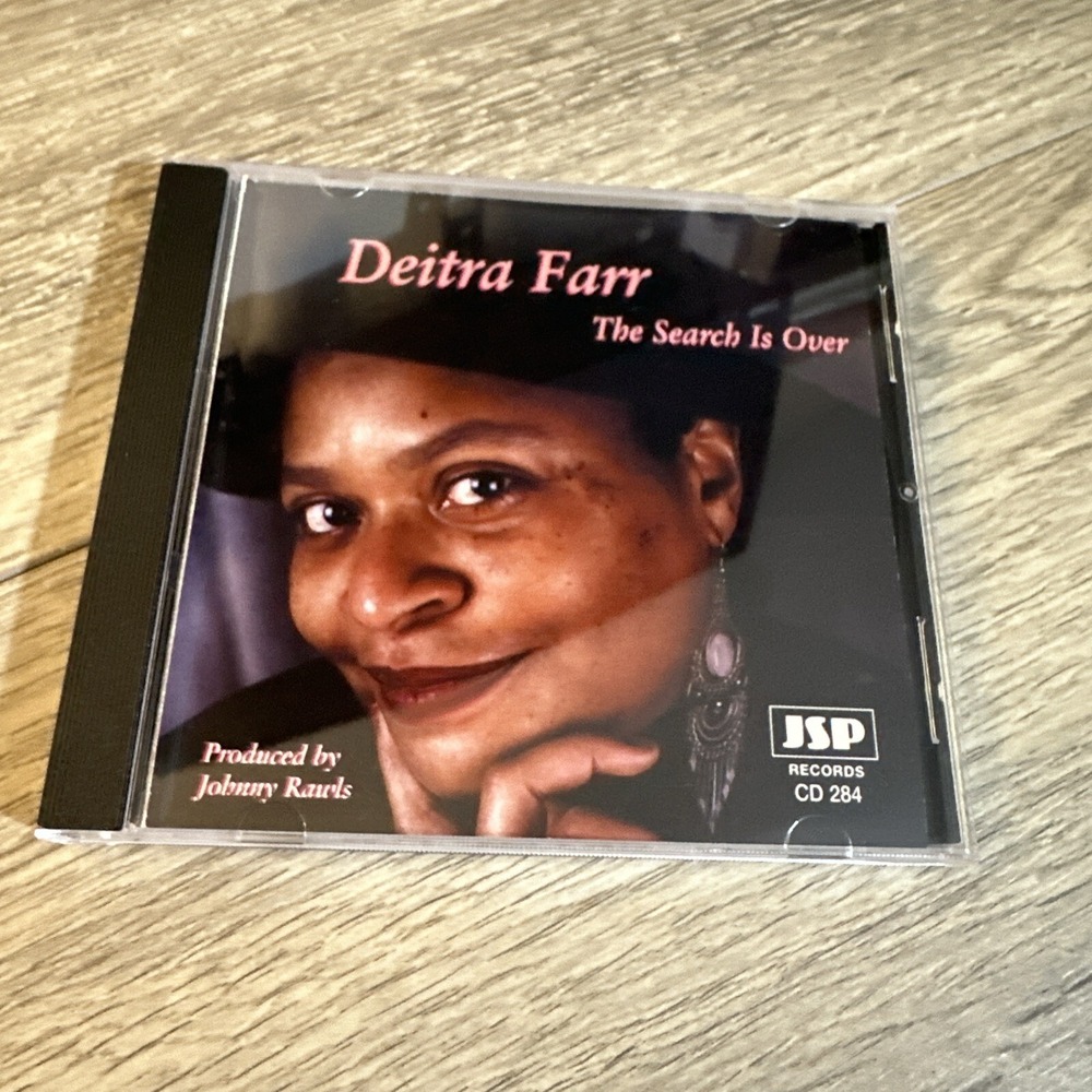The Search Is Over by Deitra Farr CD 1997 Reissue UK Import Chicago Blues JSP